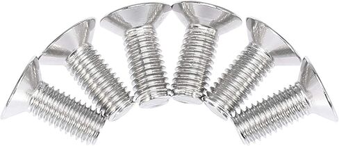 X AUTOHAUX 6 قطعة فضية اللون M8x20mm سبائك الألومنيوم الوفير غسالة الترباس محرك خليج اللباس السحابة لسيارة دراجة نارية in Kuwait