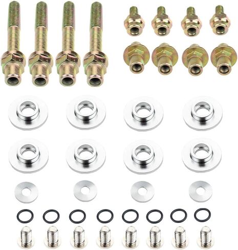 Dewhel B-SERIES B16 B17 B18 VTEC LOW-PROFILE SLIM VALVE COVER HARDWARE WASHER BOLT Color Black in Kuwait