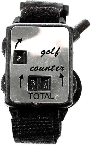 Golf Score Counter,Mini Golf Stroke Counter Watch Wristband Sports Golf Stroke Counter Score Keeper,Manual Type Stroke Shot Keeper,Lightweight Hand Mechanical Counters Clickers for Sport Coach Casino in Saudi Arabia