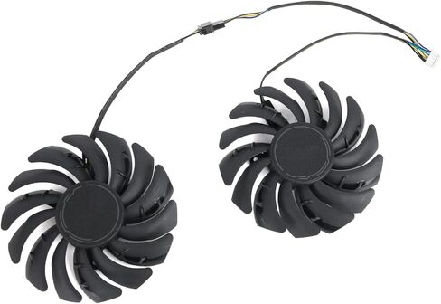 87mm PLD09210S12HH RX5700 Video Card Fan for MSI RX 5600 XT, RX 5700 XT MECH Graphics Card Cooling Fan in Kuwait