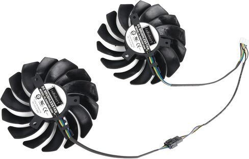 87mm PLD09210S12HH RX5700 Video Card Fan for MSI RX 5600 XT, RX 5700 XT MECH Graphics Card Cooling Fan in Kuwait