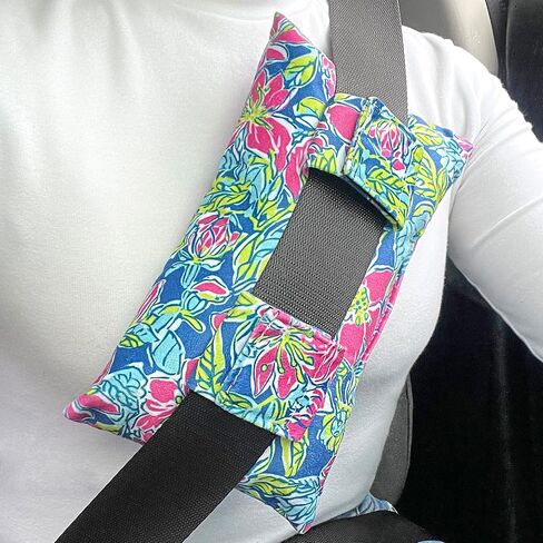 Seat Belt Pillow for Mastectomy Post-Surgery, Heart Surgery Recovery Support Cushion for Chest, Chemo Port Pacemaker Bypass Recovery Stress Relief Pillow, Post Surgery Pillow. (Star&Moon) in Saudi Arabia