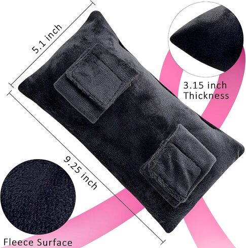 Seat Belt Pillow for Mastectomy Post-Surgery, Heart Surgery Recovery Support Cushion for Chest, Chemo Port Pacemaker Bypass Recovery Stress Relief Pillow, Post Surgery Pillow. (Star&Moon) in Saudi Arabia