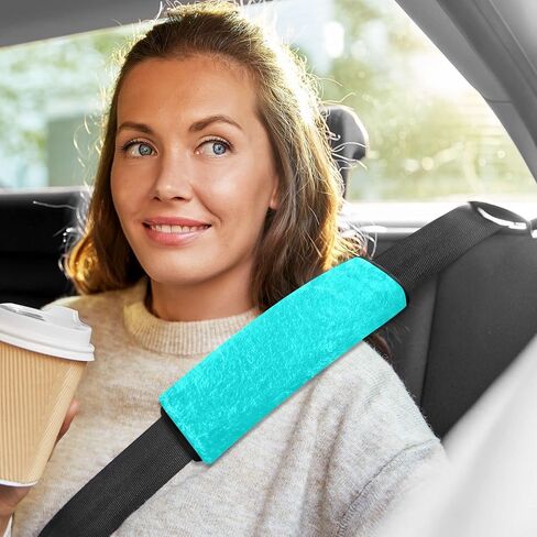 Apples Green Seatbelt Cover 2 PCS Seatbelt Shoulder Pad Auto Seat Belt Pads Cover for Adults Kids Carmera Backpack S Apples Green in Saudi Arabia