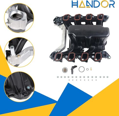 615-188 Upper Intake Manifold with Gasket Kit Compatible with 2000-2016 F150 F250 F350 E-150 E-250 E350 Super Duty E450 Super Duty Excursion ExpeditionV8 5.4L Replacement# 2L1Z-9424-AA in Saudi Arabia