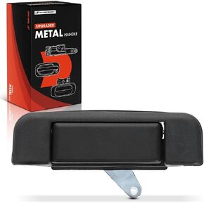 A-Premium Upgraded Metal Tailgate Handle Liftgate Latch Handle Compatible with Toyota Pickup 1989-1995, Textured Black, Replace# 69090-89102-MT