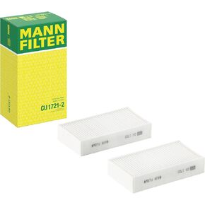MANN-FILTER CU 1721-2 Cabin Air Filter - Particulate Filter