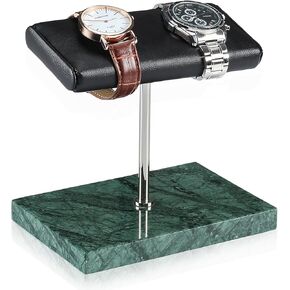 LYS&LYX Watch stand watch display stand watch holder watch Handcrafted watch holder (2-green/silver/black)