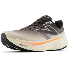New Balance Men's Fresh Foam X 1080 V14 Running Shoe, Black/Magnet/Linen, 15