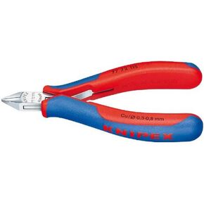 KNIPEX 4-1/2" Electronics Diagonal Cutter, Ergonomic Grip