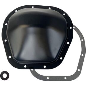 Rear Differential Cover & Gasket with 10.25" Ring Gear Compatible with Ford F150 F250 F350 Super Duty Truck Lincoln Mark LT Replace 697-704, E5TZ4033A