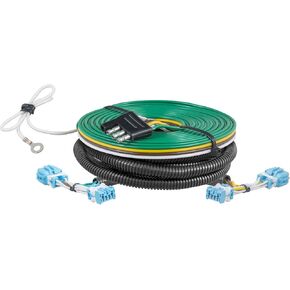 CURT 58901 Custom Towed-Vehicle RV Wiring Harness for Dinghy Towing, Fits Select Honda CR-V , Black