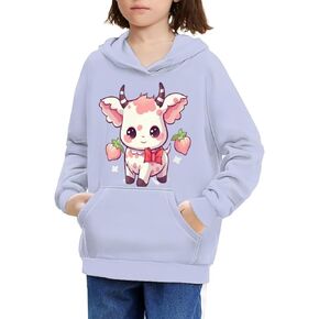 Girls Hoodie with Pockets Casual Pullover Sweatshirt 6-16 Y