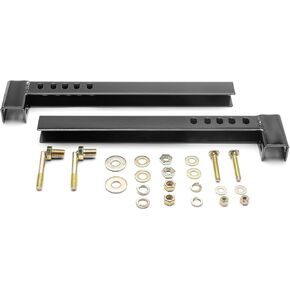 RealTruck Backrack Hardware Kit for use w/Standard Bed, Black, No Drill | 30226 | Fits 2023-2024 Chevrolet/GMC Colorado/Canyon
