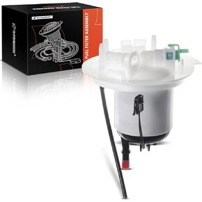 A-Premium Rear Fuel Filter Assembly Compatible with Jaguar XF, XFR, XJ, 2010 2011 2012 2013 2014, 3.0L 4.2L 5.0L, Gas, Replace# C2Z10550, C2D25076