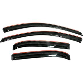Auto Ventshade [AVS] In-Channel Ventvisor / Window Deflectors | Fits 2016 - 2023 Nissan Maxima, 4 pcs. | Smoke - 194825