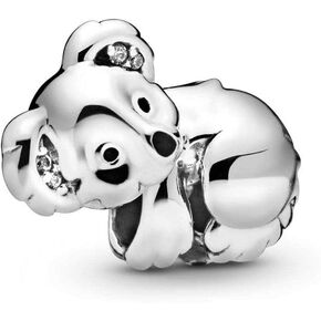 MiniJewelry Koala Bear Charm fits Pandora Bracelets Cute Animal Sterling Silver Birthday Christmas