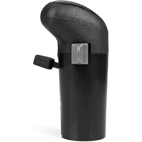 A-6915 مقبض ناقل الحركة 15 سرعة، عصا يدوية، مقبض ناقل حركة جلدي للشاحنات الثقيلة، رمادي