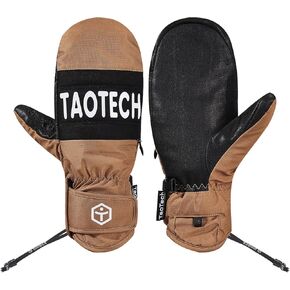 Basic Determined Gloves Snowboarding Lightweight Thermal Waterproof Windproof Pocket Leash Included 5 Finger Inner