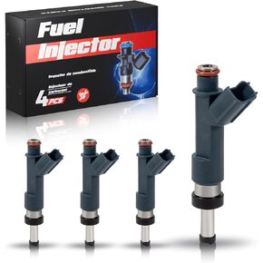 ENA Fuel Injector FJ1055 for 2325037020 2320939195 Compatible with Lexus CT200h 2011-2015 Toyota Prius 2010-2015, Prius V Plug-In 2012-2015 1.8L L4 Set of 4