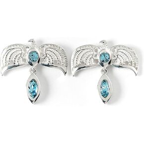 Official Harry Potter Sterling Silver Diadem stud Earrings by The Carat Shop