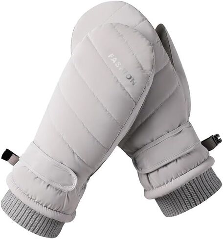 Women-Winter-Ski-Mittens-Gloves Warm-Waterproof-Snow-Mittens for Cold-Weather-Outdoor-Sports in Kuwait