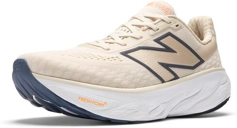 New Balance Men's Fresh Foam X 1080 V14 Running Shoe, Black/Magnet/Linen, 15 in Kuwait