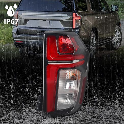 Huray Right Tail Light Fit for Chevy Tahoe/Suburban 2021 2022 2023, RH Red LED Taillight OE Style Tail lamp Rear Brake Lamp Replacement for 84849417 GM2801322 Passenger Side in Saudi Arabia