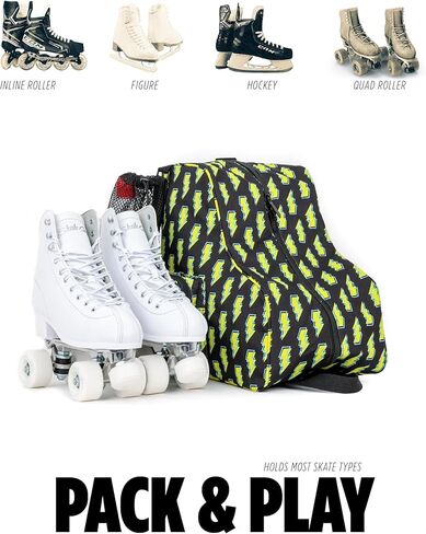 حقائب تزلج دوارة من فيديليتي للنساء والفتيات حقيبة ظهر للتزلج على الجليد ملحقات التزلج على الجليد للأطفال حقيبة تزلج على الجليد حقيبة تزلج على الجليد حقيبة تزلج على الجليد حقيبة تزلج دوارة بألوان قوس قزح سوداء in Kuwait