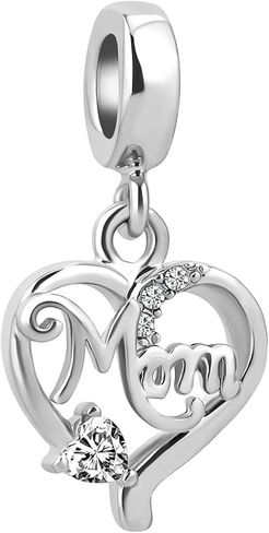 سحر قلب الحب للسيدات متوافق مع أساور باندورا الفضية والذهبية الوردية والأم والابنة والابن والزوج وعيد الأم والذكرى السنوية لعيد الميلاد in Kuwait