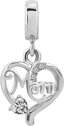 سحر قلب الحب للسيدات متوافق مع أساور باندورا الفضية والذهبية الوردية والأم والابنة والابن والزوج وعيد الأم والذكرى السنوية لعيد الميلاد in Kuwait