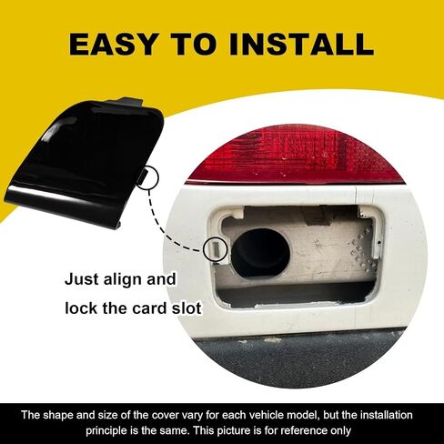 Car Front Bumper Tow Hook Cover Compatible with Mazda MX-5 Miata MX5 2016 2017 2018 2019 2020 2021 2022 2023 Trailer Cover Cap N24350A11 Tow Hook Cap Towing Eye Cap Red in Kuwait