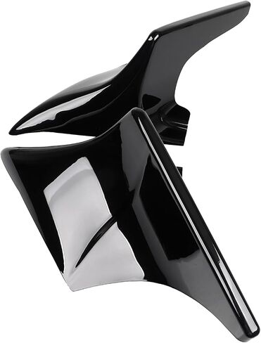 Vivid Black Extended Side Covers ABS Stretched Side Panels Fit for Harley for Harley Touring Street Glide Road King Electra Glide Ultra Classic FLH/T FLHR 1997-2007 in Saudi Arabia