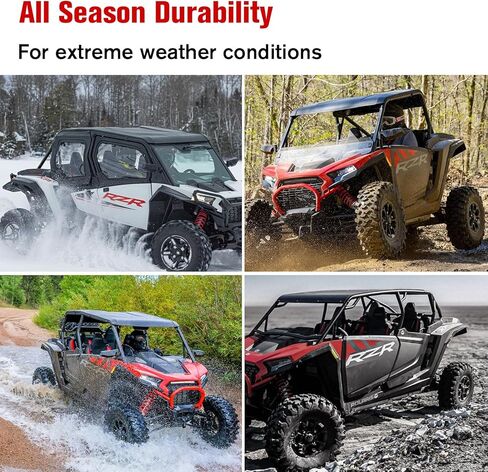 حاجز مشاعل لـ Polaris RZR XP/XP 4 1000 2024، تغطية كاملة مجموعة ممتدة من واقيات الطين الأوسع لملحقات Polaris RZR XP 1000 2024، استبدال OEM #2889133 in Kuwait