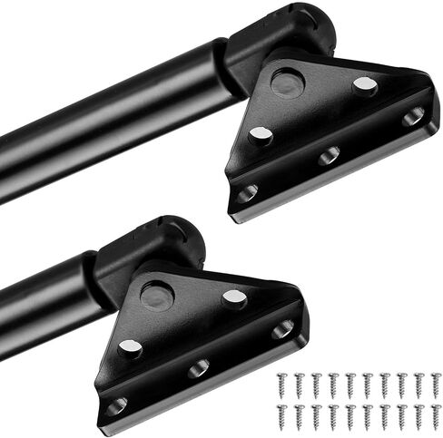 10MM Gas Strut Mounting Brackets for Universal Lift Support Spring Shocks, Ball Stud Mount Brackets 4PCS with 16 Screws (Only Fits 10mm Ball Head) in Saudi Arabia
