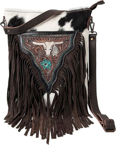 Women Natural Cowhide Leather Hand Bag With Adjustable Detachable Strap Leather Massenger Handbag in Kuwait