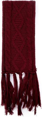 المرأة الشتاء الدافئة وشاح محبوك قبعة Pompom قبعة وقفازات مجموعة لينة تمتد قبعة وشاح ومجموعة القفاز in Kuwait