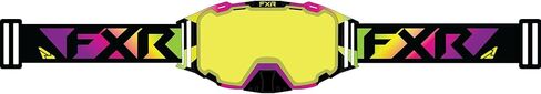 نظارات FXR Maverick Snowmobile Goggle Hi-Vis المضادة للضباب والخدش ذات الجزء المزدوج من الدخان in Saudi Arabia