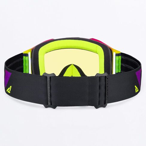 نظارات FXR Maverick Snowmobile Goggle Hi-Vis المضادة للضباب والخدش ذات الجزء المزدوج من الدخان in Saudi Arabia