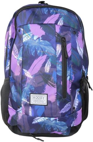 HOOEY Rockstar 20L Backpack - Compact Everyday Backpack with Laptop Sleeve - Lightweight, Durable Daypack for Commuting, Travel, & Outdoor Use - Unisex Design (White/Black) in Kuwait