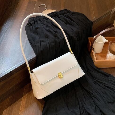 Pink Metallic Shoulder Bag Silver Tote Clutch for Women Gold Shoulder Purse with Buckle Closure in Saudi Arabia