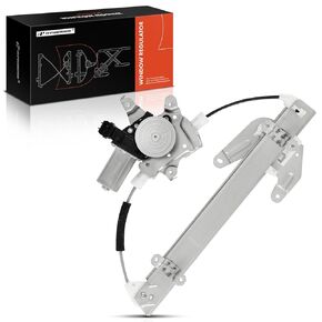 A-Premium Electric Power Window Regulator with Motor Compatible with Nissan Rogue 2008-2013, Rogue Select 2014-2015, Sport Utility, Rear Right Passenger Side