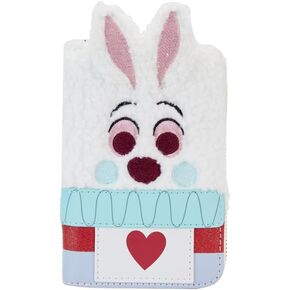 Loungefly Disney Alice in Wonderland White Rabbit Zip Around Wallet