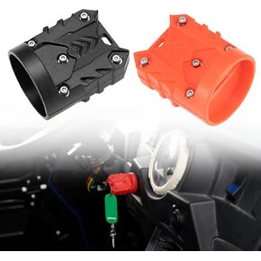 A & UTV PRO Sporty Key Holder for Polaris RZR Ranger Sportsman General Accessories Ignition Key Fob Shell Hard Case Cover with Hole