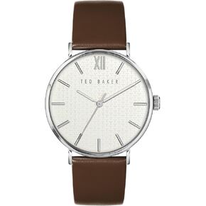 Ted Baker Phylipa Gents Brown Leather Strap Watch (Model: BKPPGS2159I)