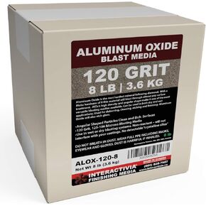 #30 Aluminum Oxide - 8 LBS - Coarse Sand Blasting Abrasive Media for Blasting Cabinet and Blasting Guns. in Kuwait