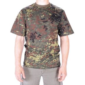 Mil-Tec Camo Crewneck Men's Cotton T-Shirt