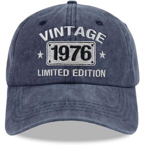 Vintage 1975 1976 1977 1978 1979 1980 1981 1982 1983 1984 Limited Edition Adjustable Embroidered Baseball Cap