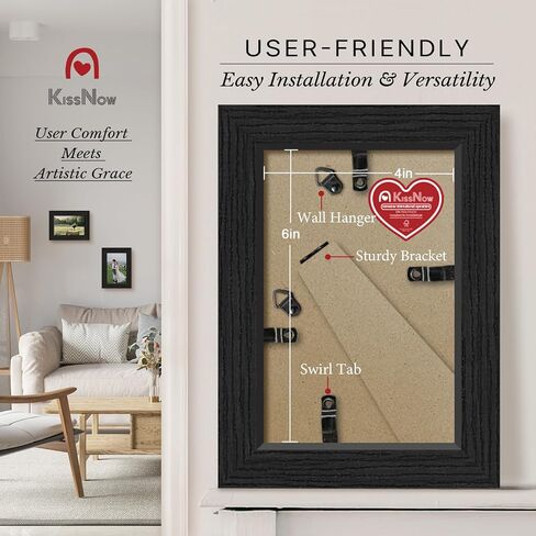 11x14 Picture Frame 2 Pack, White Solid Wood, Wall Gallery Poster Frame in Saudi Arabia