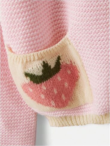 MakeMeChic Women's Plus Size Lantern Sleeve Sweater V Neck Button Down Outerwear Pocket Knitted Cute Cardigan Sweaters in Saudi Arabia